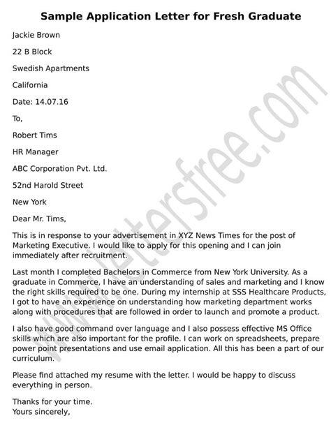 lottery bachelor fresh|Sample Application Letter If You're A Fresh Graduate .